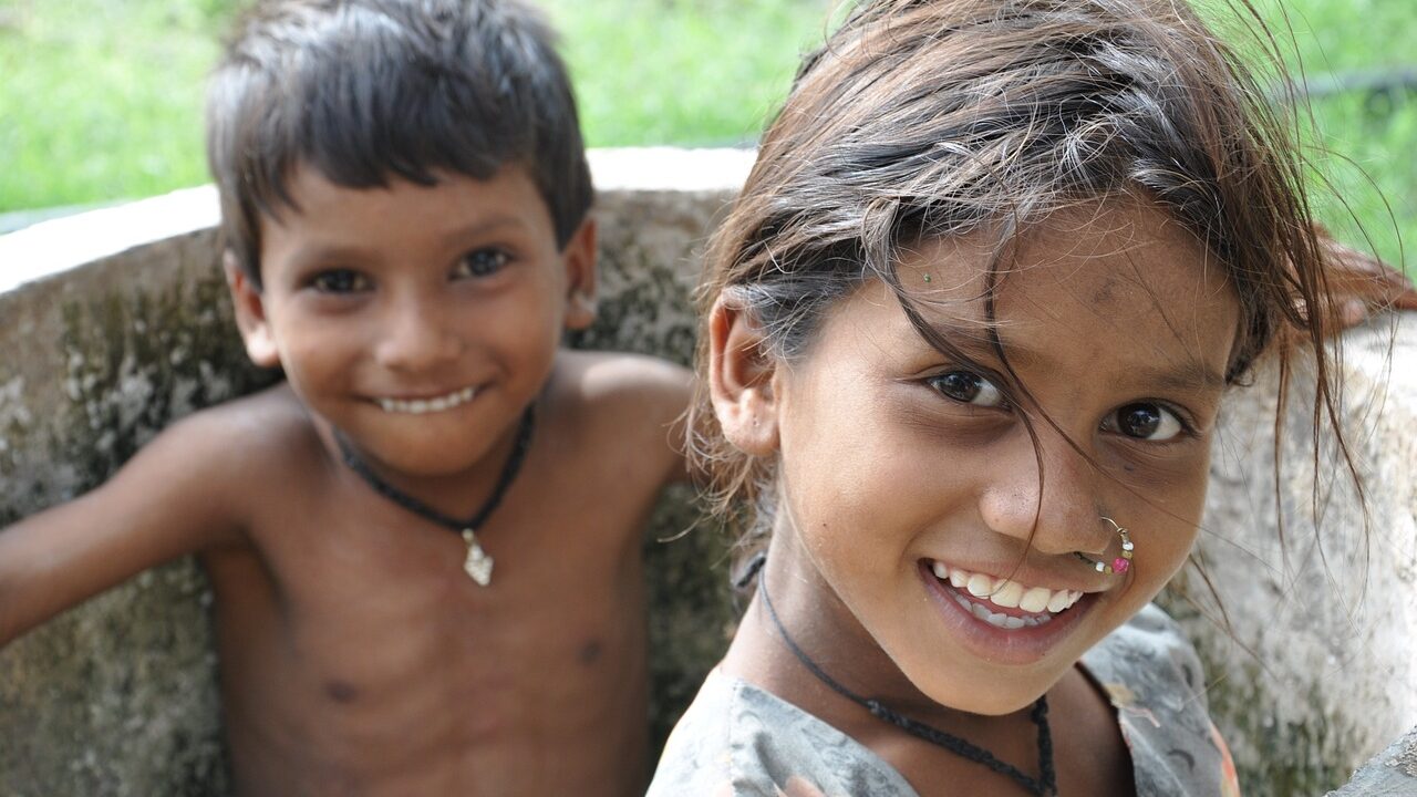 インドの子供達